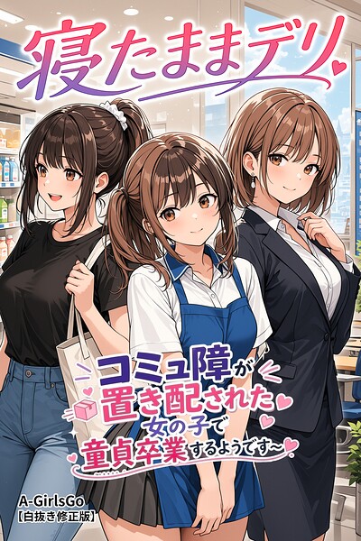 【種付けプレス中出し】　s886atrlw03138　寝たままデリ 〜コミュ障が置き配された女の子で童貞卒業するようです〜【白抜き修正版】　A-GirlsGo